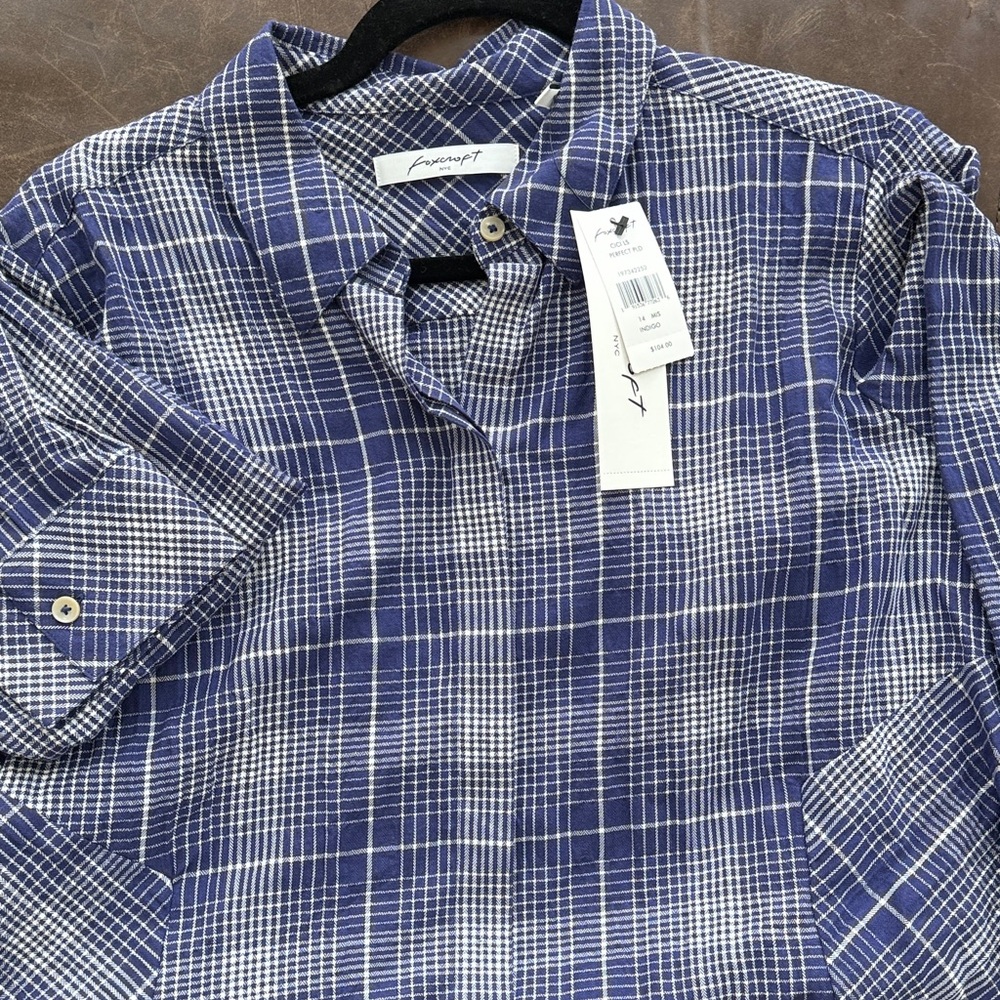 Blue Plaid Women’s  Shirt